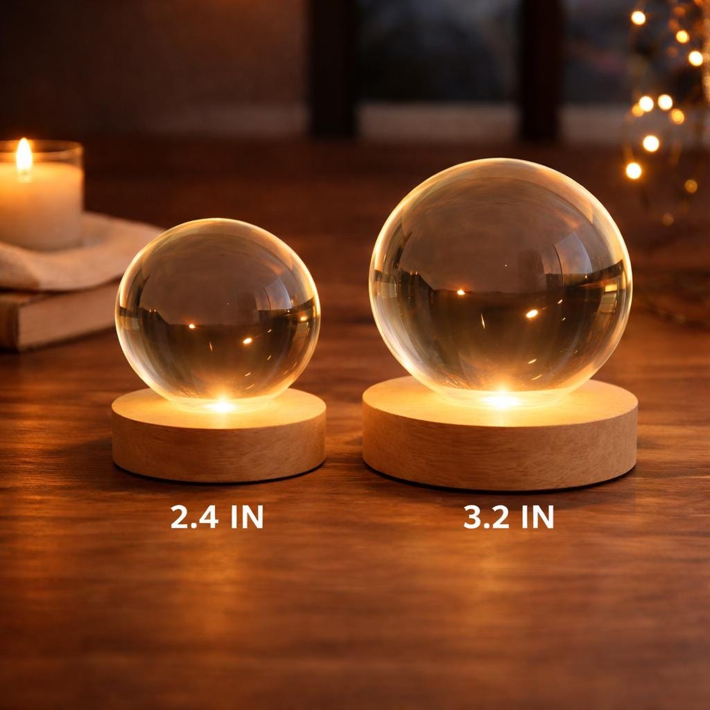 Personalized Graduation Gift, Class of 2026 Crystal Ball Night Light, Graduation Day, Graduation Gift For Senior Congrats On Your Graduation