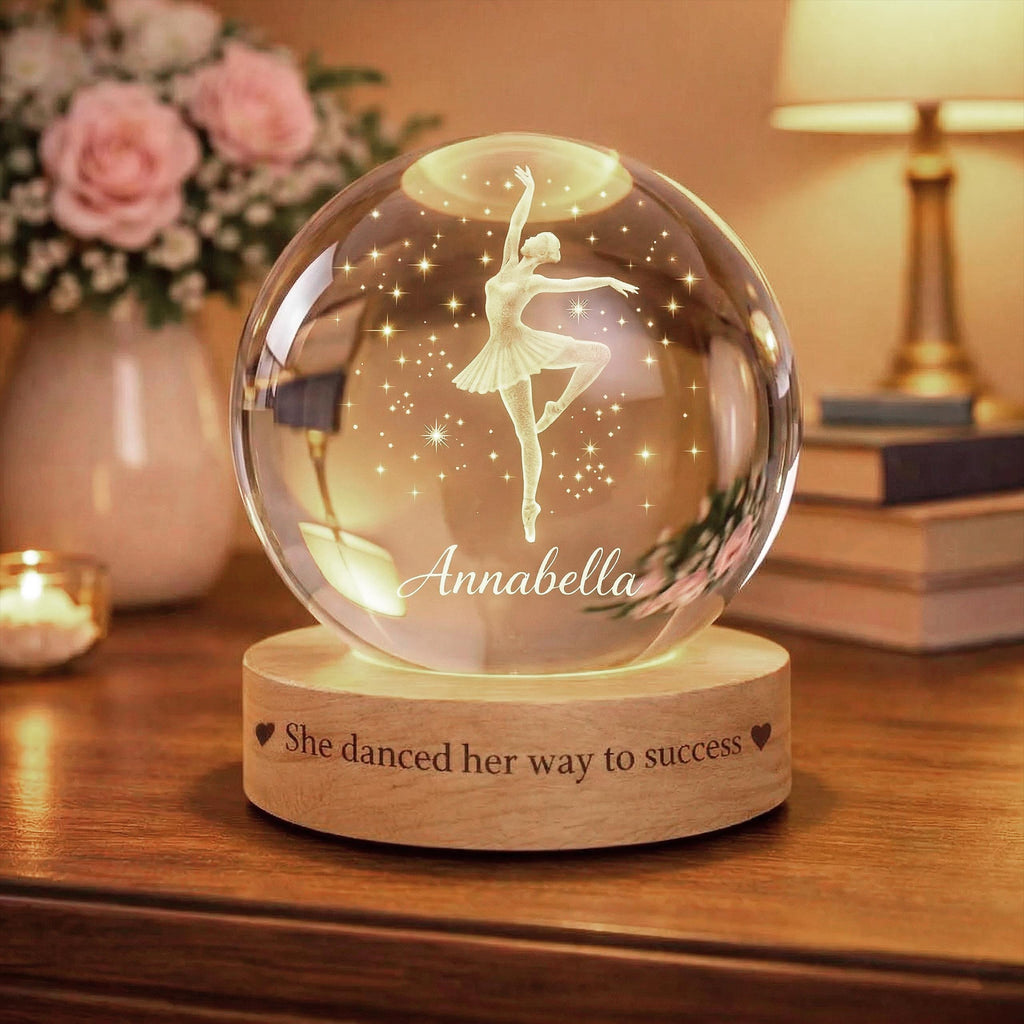 Dance Night Light, Dancer Gift, Ballet Dancer Gift,Girls Dance Gift,Dance Teacher Gift,Dance Team Gift,Daughter Birthday Gift,Ballerina Gift