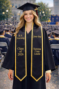 Personalized Summa Cum Laude 2026 Stole, Custom Your Design Text Logo Graduation Stole, Class of 2026 Graduation Stole, Graduation Gift