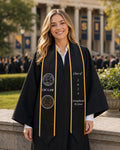 Personalized Law School Graduation Stole, Custom Law Student Sash, JD Grad Stole, Class of 2026 Graduation Gifts, Custom Logo Name Stole